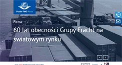 Desktop Screenshot of frachtfwo.pl